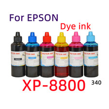 Premium dye ink for XP8800 XP 8800 XP-8800 printer T340XL T340 340 ink cartridge picture