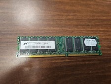 Micron MT8VDDT1664AG-265B1 128MB Memory RAM PC2100U-25330-A0 picture
