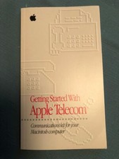 Manual: Getting Started With Apple Telecom.  Comm kit for your Mac Computer picture