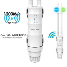 WAVLINK AC1200 Outdoor WiFi Extender Long Range WiFi Router/Repeater/AccessPoint picture
