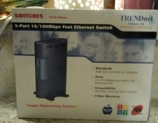 TRENDnet TE100-S55Eplus 5-Port 10/100Mbps High Performance Ethernet Switch New  picture