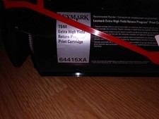 Genuine Lexmark 64415XA Extra High Yield Return Print Cartridge Sealed picture