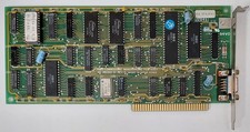 Commodore PC10 Monochrome Video PCB 380003 8-Bit ISA Graphics Card (Retro, 1985) picture