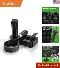 50 Pack M6 x 16mm Rack Mount Cage Nuts, Screws & Washers with Cable Ties picture