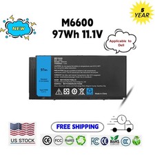 M6600 Laptop Battery for Dell Precision M4600 M4700 M4800 M6700 M6800 Type FV993 picture