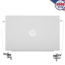 New HP Pavilion 15-CS 15-CW 15-CS0069NR LCD Back Cover+Hinges L23878-001 White picture