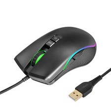 ONN RGB LED 7200 DPI Illuminating Programmable Gaming Mouse (PC/Mac/Chrome) New picture