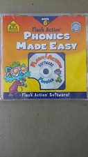 Flash Action Phonics Made Easy - Ages 6+ (Win/Mac) CD-ROM DK Scholastic picture