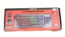 MONSTER LED Gaming Keyboard Plug-N-Play Tilt  USB 2MNGK1160B0BL picture
