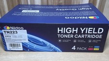 Nildoa High Yield Replacement Toner Cartridge For Brother TN223 4 Pack picture