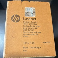 HP Genuine/Original LaserJet 134/135 Black Toner Cartridge W8007X For HP picture
