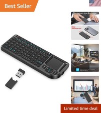 Compact Mini Keyboard with 7-Color Backlight and Touchpad for Smart Devices picture