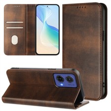 Flip Leather Magnetic Wallet Cover Case For 17 16 15 14 11 13 12 Pro Max 16E picture
