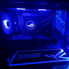 ASUS ROG NVIDIA GeForce RTX GPU Graphics Card RGB Lighting picture