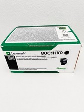 Genuine Lexmark 80C1HK0 Black High Yield Toner CX410 CX510 OEM New picture