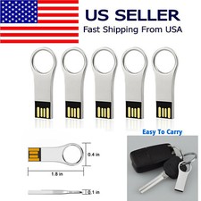 LOT 32GB 64GB USB 2.0 Memory Stick Metal Waterproof Flash U Disk Pen Thumb Drive picture