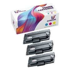 3PK 412660 (TYPE 2185) Black Toner Cartridge Compatible for Ricoh AC205 AC205L picture