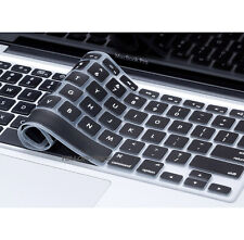 2pcs Black Silicone Keyboard Cover for Model A1921 Macbook Air 13