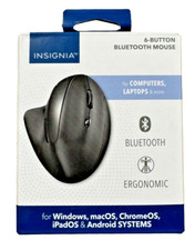 Insignia - Bluetooth wireless 6-Button Ergonomic Mouse NS-PM4EK6B24 - Black USED picture