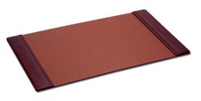 DACASSO Leather Desk Pad with Side Rails - Luxury Leather Desk Blotter for Wr... picture
