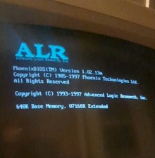 ALR Flyer VL 486DX4-100 Intel OverDrive VLB Vintage DOS PC ISA / Vesa Bus Tested picture
