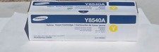 Genuine Samsung CLXY8540A CLX-Y8540A Yellow Toner Cartridge Y8540 NEW NIB picture