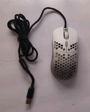 G-Wolves Hati HTM Gaming Mouse Wired Honeycomb Ultra Lightweight White/Gray picture