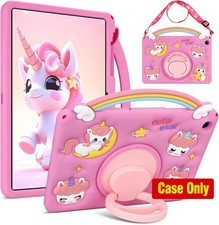 Soft Silicone Case for Samsung Galaxy Tab A11 Plus 2025, 360° Stand, Kids Cover picture