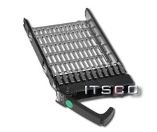 HP HDD Tray Sas/sata Hot Plug 2.5 Hard Disc Drive Tray Black Very Good picture