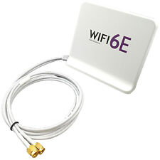 WiFi 6E Gaming PC WiFi BT Network Antenna Tri Band Wireless RP-SMA Magnet Base picture