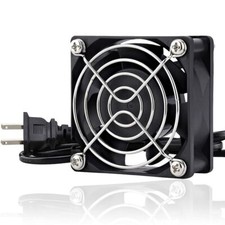 EC Cooling Fan 60mm x 60mm x 25mm AC 110V 115V 120V 220V 240V Dual Ball Bearings picture