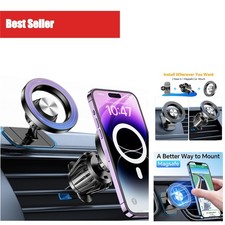 Kaistyle Magsafe Car Mount - Strong Magnetic Phone Holder for iPhone 17 16 15 picture
