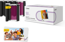 Pearl N200 Pro Portable Photo Printer Photo Paper 50 Sheets & 5 picture