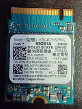KIOXIA KBG40ZNS256G 256GB NVMe SSD 77% Health Tested 80PPC8EAQ2C1 picture