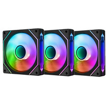 3PACK ARGB & PWM RGB 120mm Desktop PC Computer Case CPU Quiet Prism Cooling Fan picture