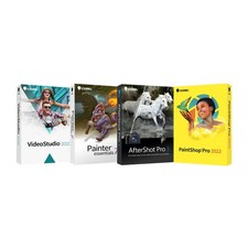 Corel Software Bundle of 4 Softwares OEM Photo Video and Art Software Suite picture