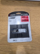 Kingston A1000 NVMe M.2 240GB Internal SSD PCI Express Black Blue SA1000M8/240G picture