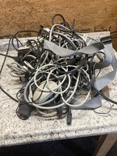 Huge Lot of Computer Electronics Power Cords Adapters Mouse Vintage Connectors picture