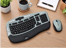 Logitech Sage MK550 K350 Wireless Ergonomic Keyboard Mouse Combo M510 Limited picture