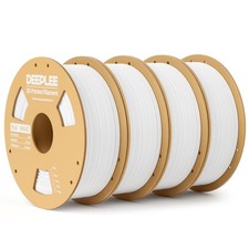 DEEPLEE PLA Basic 1.75mm 3D Printer Filament 4KG White picture