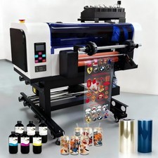 New A3+ UV DTF Sticker Printer Dual XP600 Print Head Automatic Lamination picture