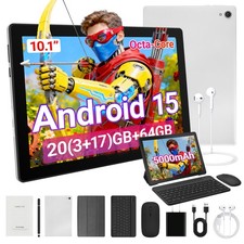 2025 10.1 inch Android 15 Tablets HD Touchscreen Octa-Core 20GB+64GB Dual Camera picture