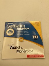 Software Jukebox 2.0 Microsoft Zoo Tycoon 1.0 Works 8 & Money Standard (2004 PC) picture