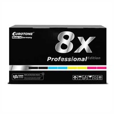 8x Eurotone Pro Cartouche F R OKI C-9800-GA C-9600-DN C-9650-eXpress C-9850-HDTN picture