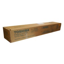 Toshiba T-FC75U-Y Yellow Toner Cartridge Genuine OEM Original picture