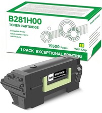 B281H00 Black Toner Cartridge for Lexmark B2865 B2865dw MB2770 MB2770adwhe picture