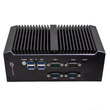 Simpletek Mini PC Fanless 8GB 2TB SSD 4 Ports RS232 LAN RJ45 W11 Pro picture