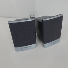 HARMON KARDON HP COMPUTER LAPTOP SPEAKERS NO ENTRY SATELLITE 3.5MM  picture
