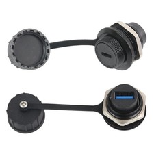PENGLIN 2PCS Waterproof USB C to USB 3.0 Adapter, Type C Female to USB A Fema... picture