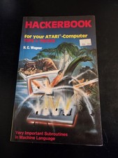 Hackerbook For Your Atari Computer Tips & Tricks HC Wagner 1983 First Edition picture